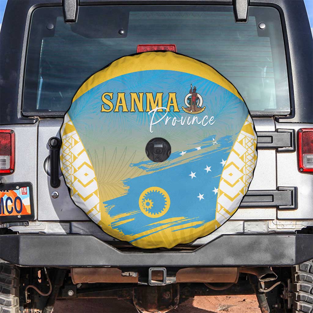 Vanuatu Sanma Day Spare Tire Cover Special Style - Polynesian Pride