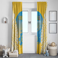 Vanuatu Sanma Day Window Curtain Special Style LT05 - Polynesian Pride