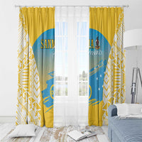 Vanuatu Sanma Day Window Curtain Special Style LT05 - Polynesian Pride