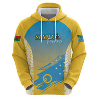 Personalised Vanuatu Sanma Day Zip Hoodie Special Style - Polynesian Pride