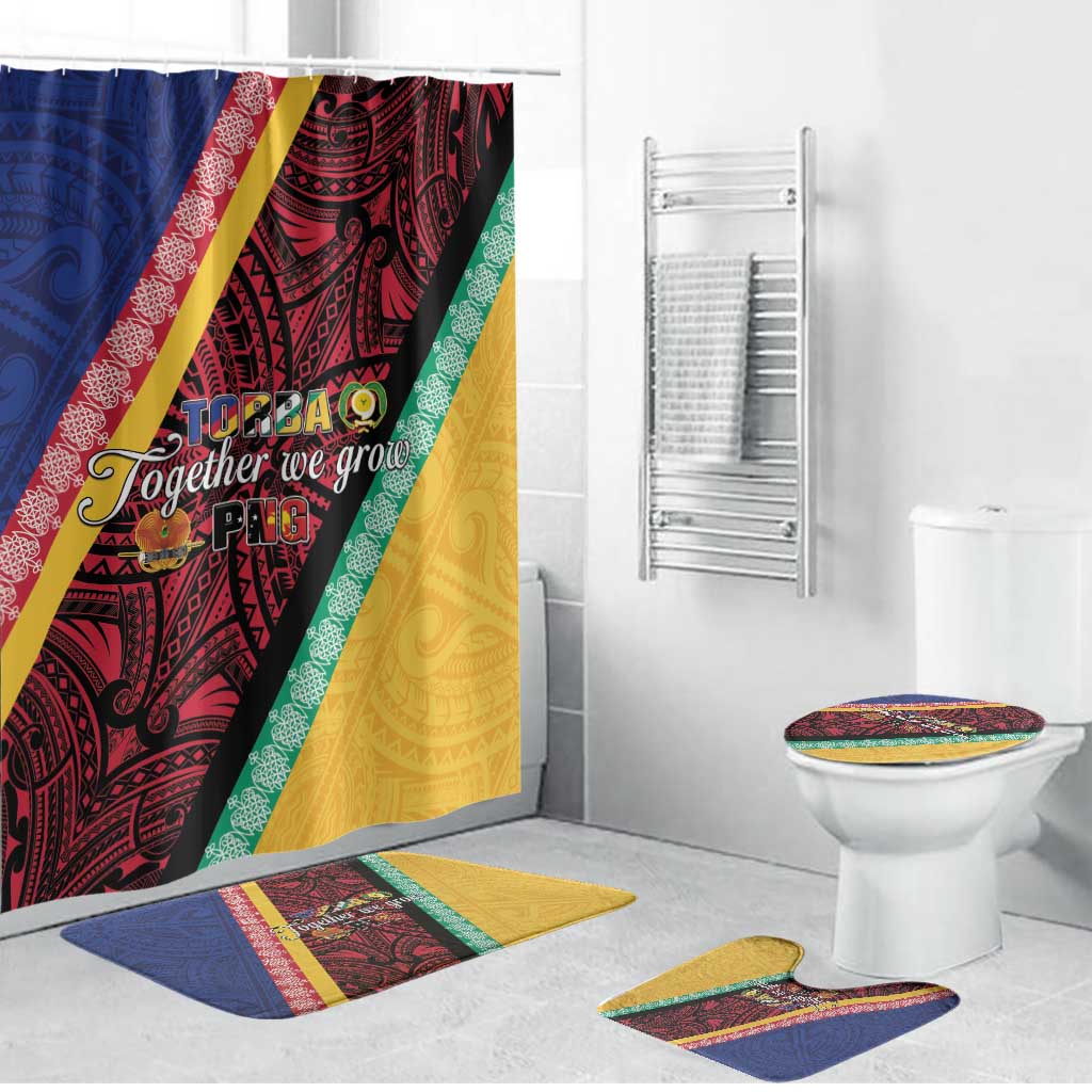 Love Torba PNG Day Bathroom Set Together We Grow - Polynesian Pride
