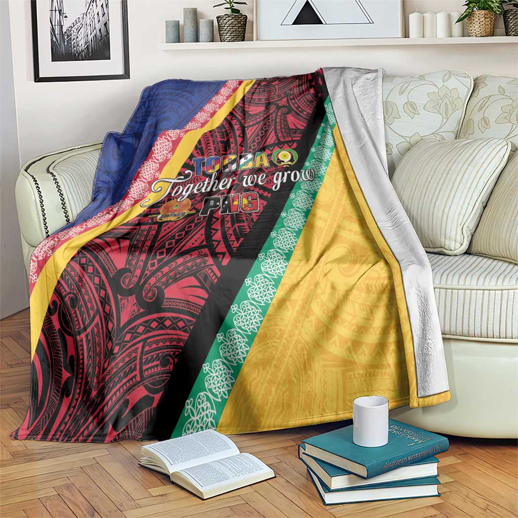 Love Torba PNG Day Blanket Together We Grow - Polynesian Pride