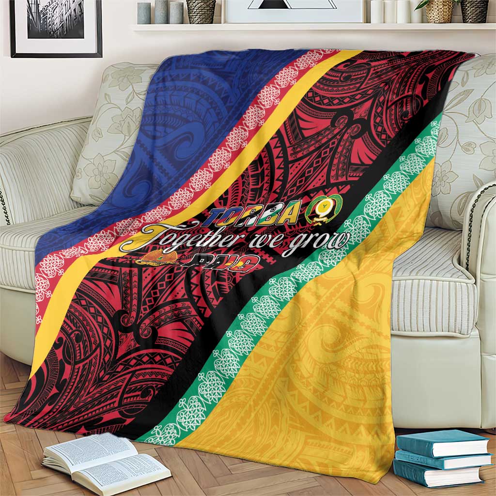 Love Torba PNG Day Blanket Together We Grow - Polynesian Pride