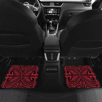 Love Torba PNG Day Car Mats Together We Grow LT05 Set 2pcs - Back Colorful - Polynesian Pride
