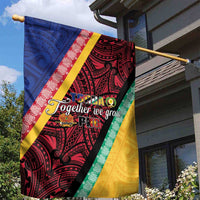 Love Torba PNG Day Garden Flag Together We Grow - Polynesian Pride