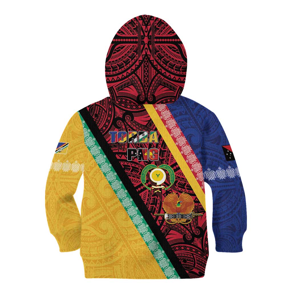 Love Torba PNG Day Kid Hoodie Together We Grow - Polynesian Pride