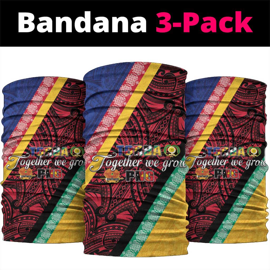 Love Torba PNG Day Neck Gaiter Together We Grow LT05