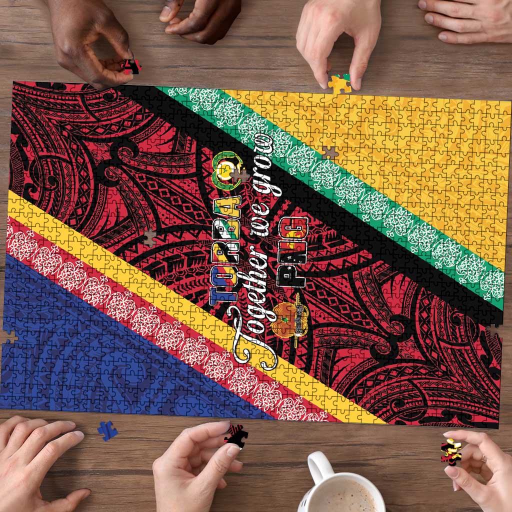 Love Torba PNG Day Puzzle Together We Grow - Polynesian Pride