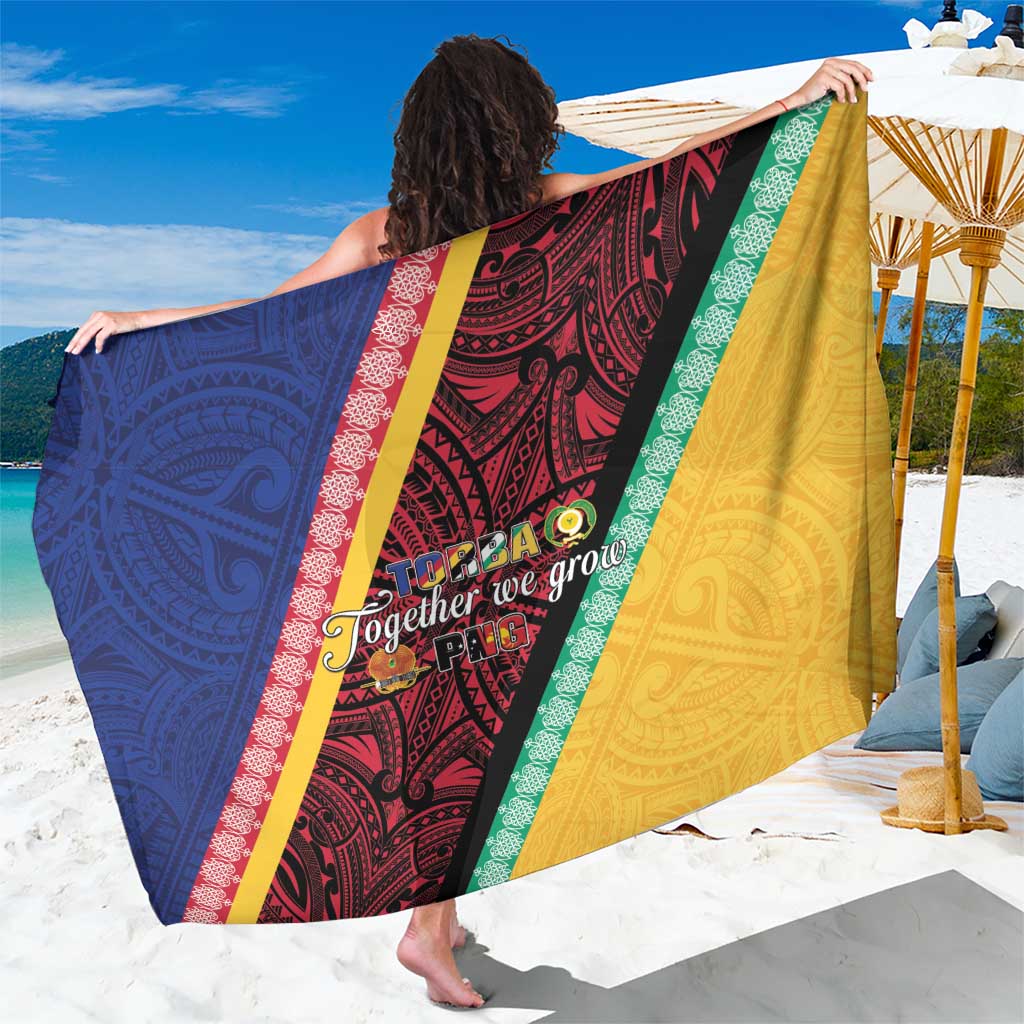 Love Torba PNG Day Sarong Together We Grow - Polynesian Pride