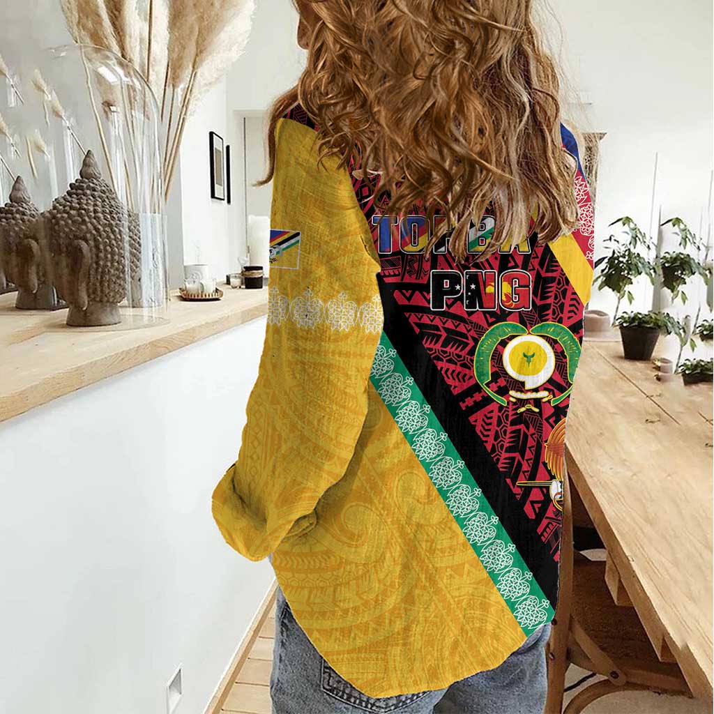 Love Torba PNG Day Women Casual Shirt Together We Grow - Polynesian Pride