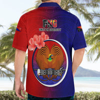 Papua New Guinea Central Province Hawaiian Shirt Mix Coat Of Arms Polynesian Pattern LT05 - Polynesian Pride