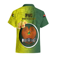 Papua New Guinea Oro Province Hawaiian Shirt Mix Coat Of Arms Polynesian Pattern LT05 - Polynesian Pride