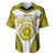 Personalised Niue The Rock Of Polynesia Baseball Jersey Peniamina Gospel Day Yellow Version