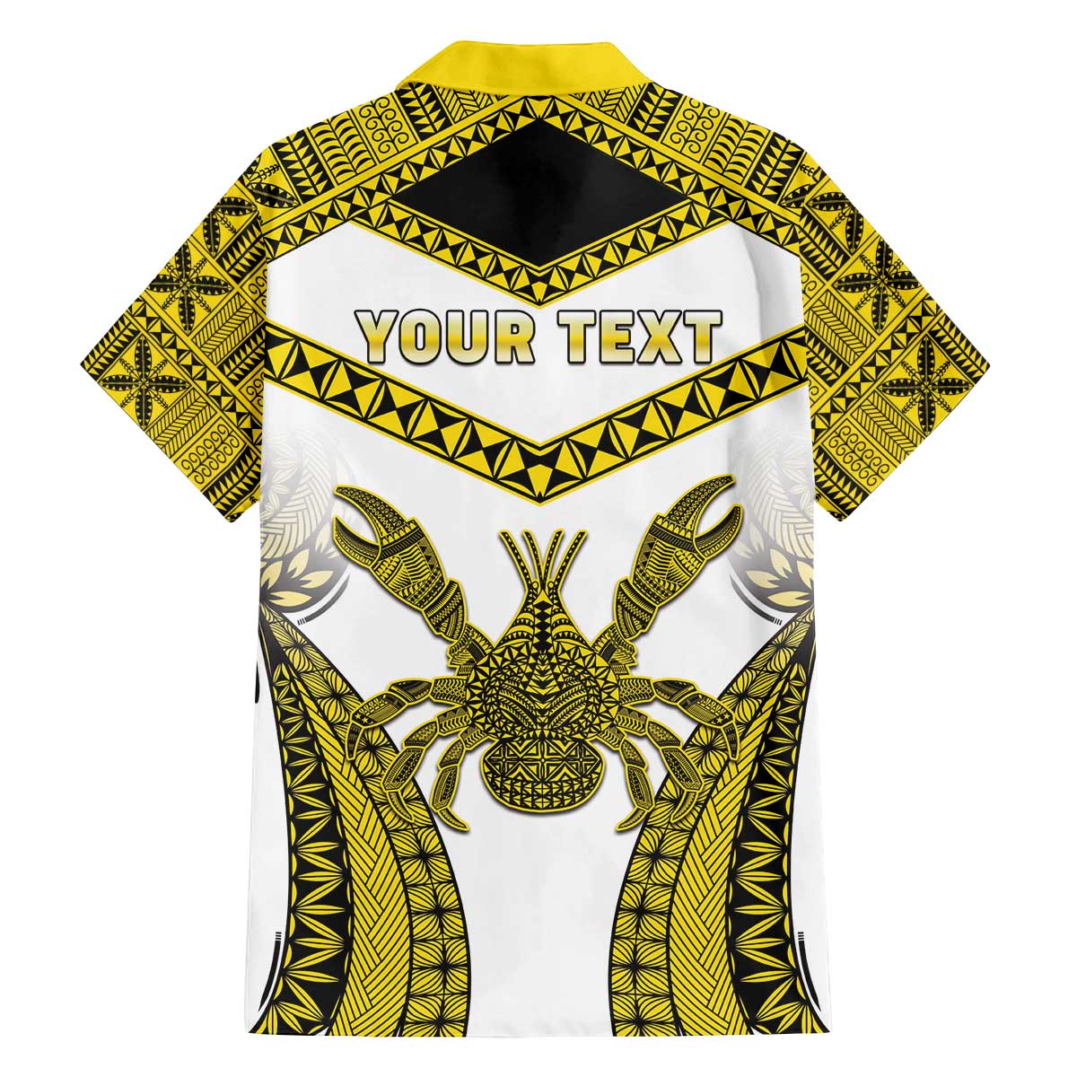 Personalised Niue The Rock Of Polynesia Family Matching Puletasi and Hawaiian Shirt Peniamina Gospel Day Yellow Version LT05 - Polynesian Pride