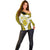 Personalised Niue The Rock Of Polynesia Off Shoulder Sweater Peniamina Gospel Day Yellow Version