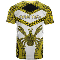 Personalised Niue The Rock Of Polynesia T Shirt Peniamina Gospel Day Yellow Version LT05 - Polynesian Pride