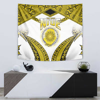 Niue The Rock Of Polynesia Tapestry Peniamina Gospel Day Yellow Version