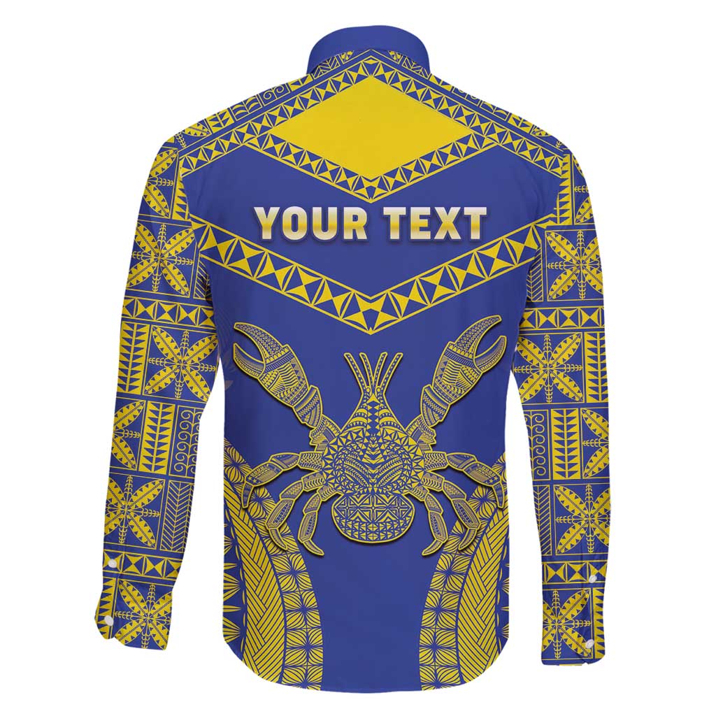 Personalised Niue The Rock Of Polynesia Family Matching Tank Maxi Dress and Hawaiian Shirt Peniamina Gospel Day Blue Version LT05 - Polynesian Pride