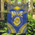 Niue The Rock Of Polynesia Garden Flag Peniamina Gospel Day Blue Version