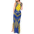 Personalised Niue The Rock Of Polynesia Tank Maxi Dress Peniamina Gospel Day Blue Version