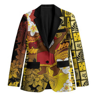 Papua New Guinea Retro Christmas Blazer Hamamas Krismas - Polynesian Pride