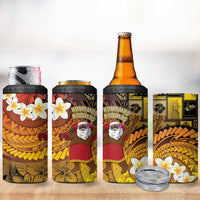 Papua New Guinea Retro Christmas 4 in 1 Can Cooler Tumbler Hamamas Krismas - Polynesian Pride