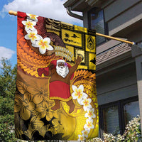 Papua New Guinea Retro Christmas Garden Flag Hamamas Krismas - Polynesian Pride