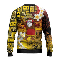 Papua New Guinea Retro Christmas Ugly Christmas Sweater Hamamas Krismas - Polynesian Pride