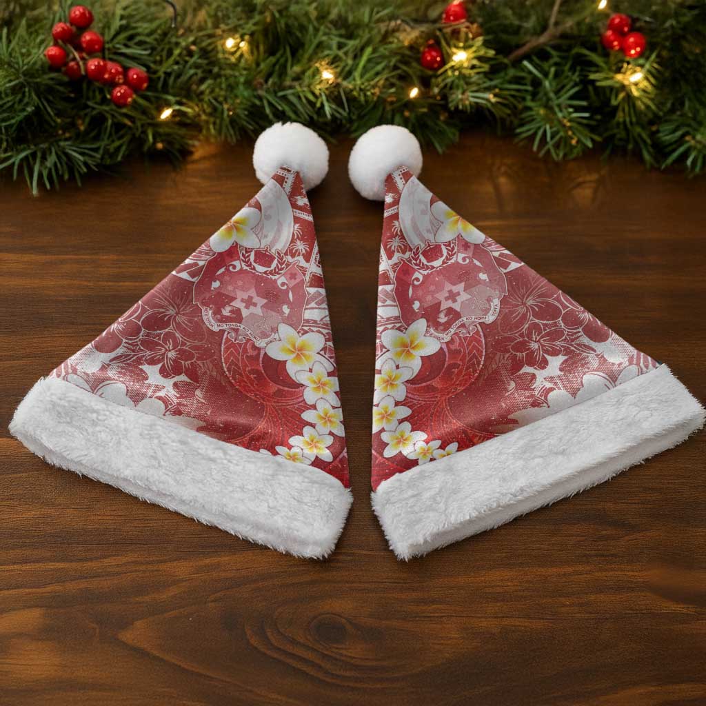 Tonga Christmas Santa Hat Kilisimasi Fiefia Retro Style Red - Polynesian Pride