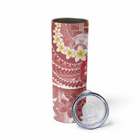 Tonga Christmas Skinny Tumbler Kilisimasi Fiefia Retro Style Red - Polynesian Pride