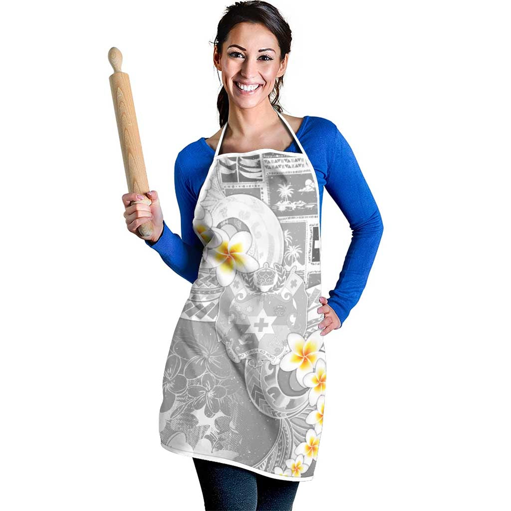 Tonga Christmas Apron Kilisimasi Fiefia Retro Style White - Polynesian Pride