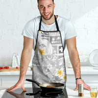 Tonga Christmas Apron Kilisimasi Fiefia Retro Style White - Polynesian Pride