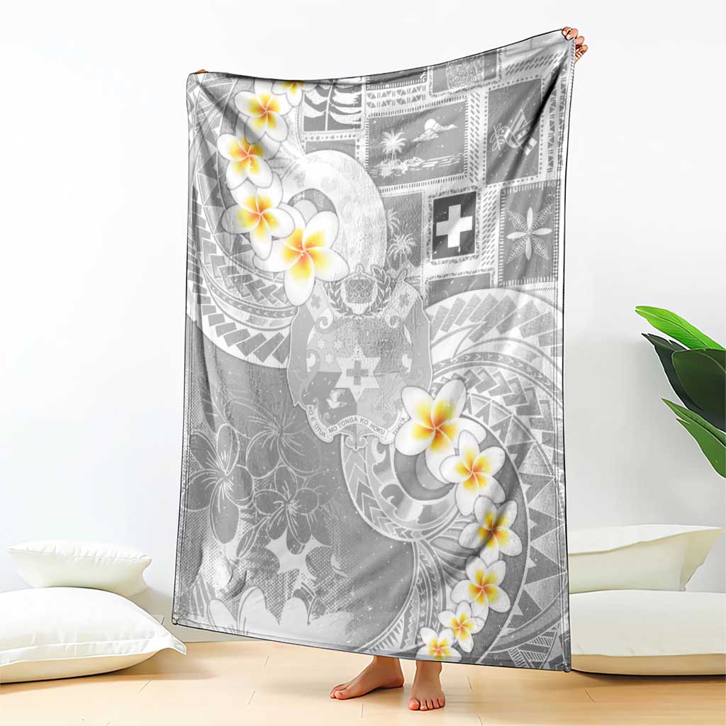 Tonga Christmas Blanket Kilisimasi Fiefia Retro Style White - Polynesian Pride