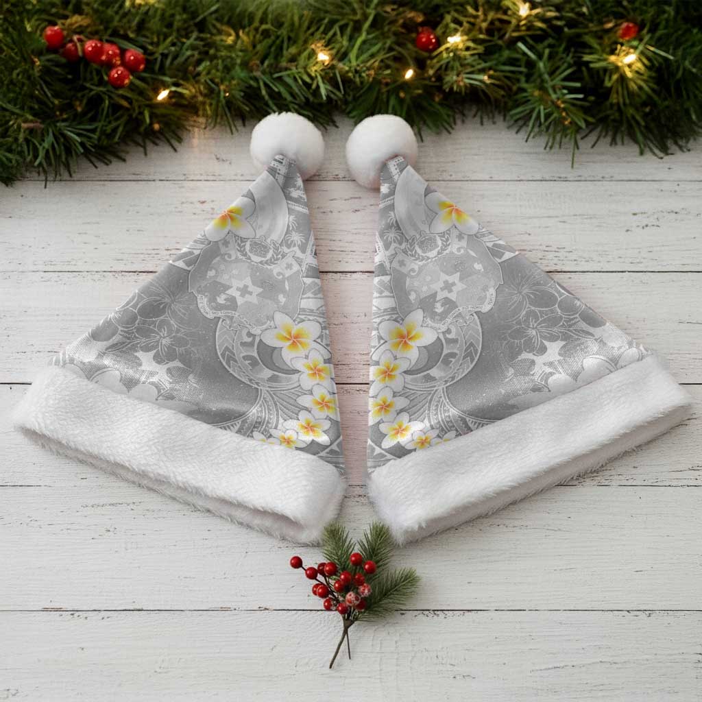 Tonga Christmas Santa Hat Kilisimasi Fiefia Retro Style White - Polynesian Pride