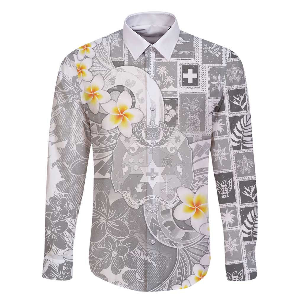 Tonga Christmas Family Matching Mermaid Dress and Hawaiian Shirt Kilisimasi Fiefia Retro Style White - Polynesian Pride