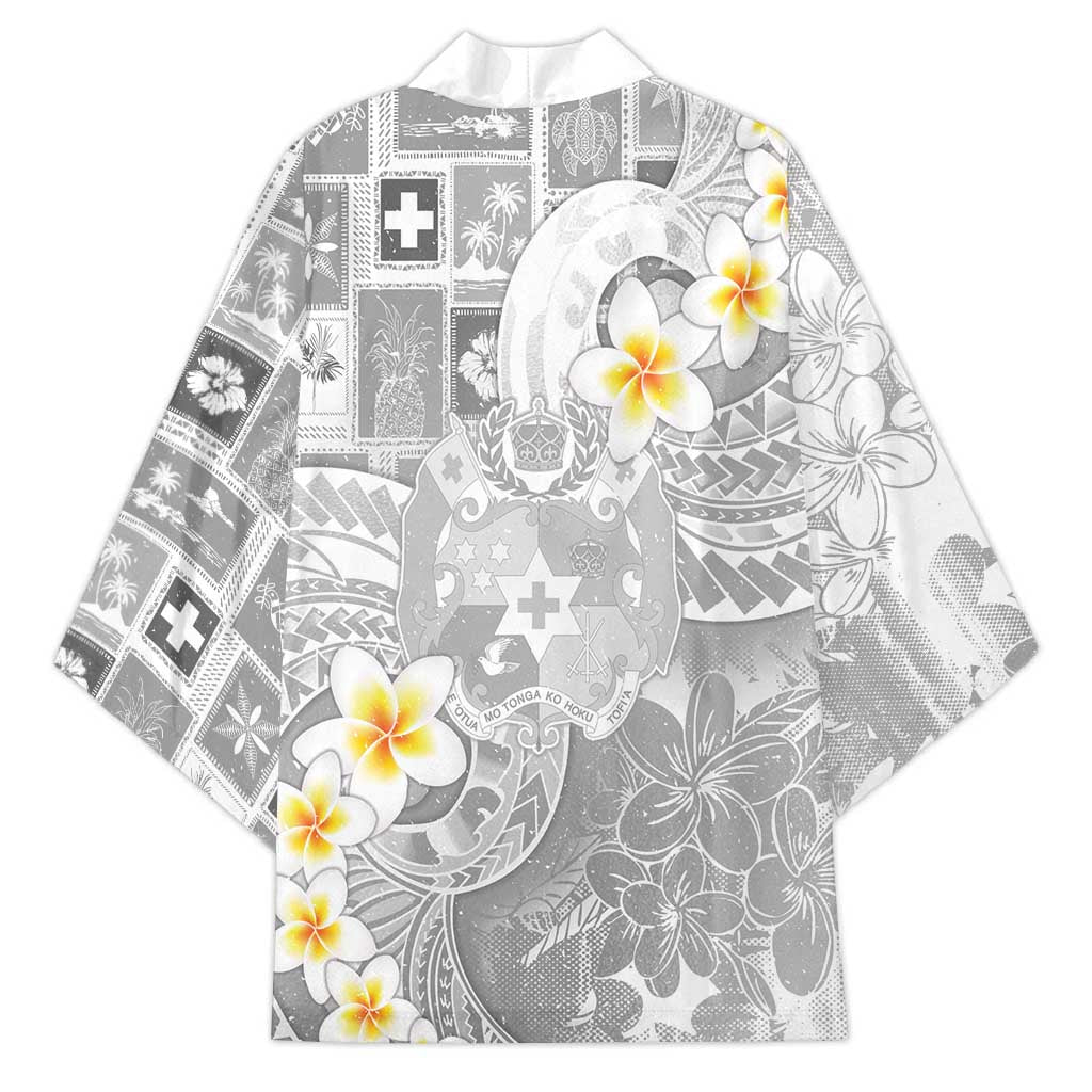 Tonga Christmas Kimono Kilisimasi Fiefia Retro Style White - Polynesian Pride