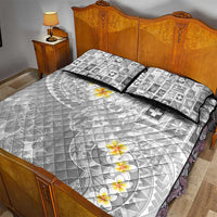 Tonga Christmas Quilt Bed Set Kilisimasi Fiefia Retro Style White - Polynesian Pride