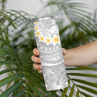 Tonga Christmas Skinny Tumbler Kilisimasi Fiefia Retro Style White - Polynesian Pride