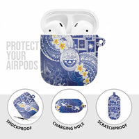 Federated States Of Micronesia Christmas AirPods Case Retro Style Bright Version - Polynesian Pride