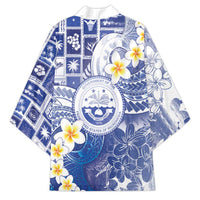 Federated States Of Micronesia Christmas Kimono Retro Style Bright Version - Polynesian Pride