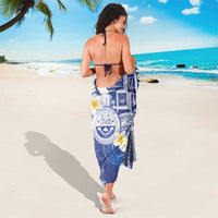 Federated States Of Micronesia Christmas Sarong Retro Style Bright Version - Polynesian Pride