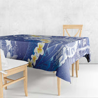 Federated States Of Micronesia Christmas Tablecloth Retro Style Bright Version - Polynesian Pride