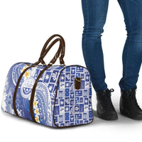 Federated States Of Micronesia Christmas Travel Bag Retro Style Bright Version - Polynesian Pride