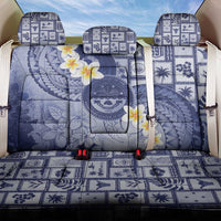 Federated States Of Micronesia Christmas Back Car Seat Cover Retro Style Dark Version - Polynesian Pride
