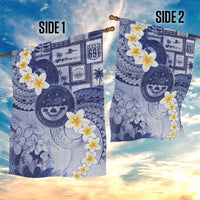 Federated States Of Micronesia Christmas Garden Flag Retro Style Dark Version - Polynesian Pride