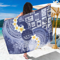 Federated States Of Micronesia Christmas Sarong Retro Style Dark Version - Polynesian Pride