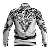 Personalised Melanesian Brotherhood Baseball Jacket With Tribal Pattern LT05 - Polynesian Pride