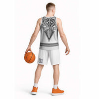 Personalised Melanesian Brotherhood Basketball Jersey With Tribal Pattern LT05 - Polynesian Pride