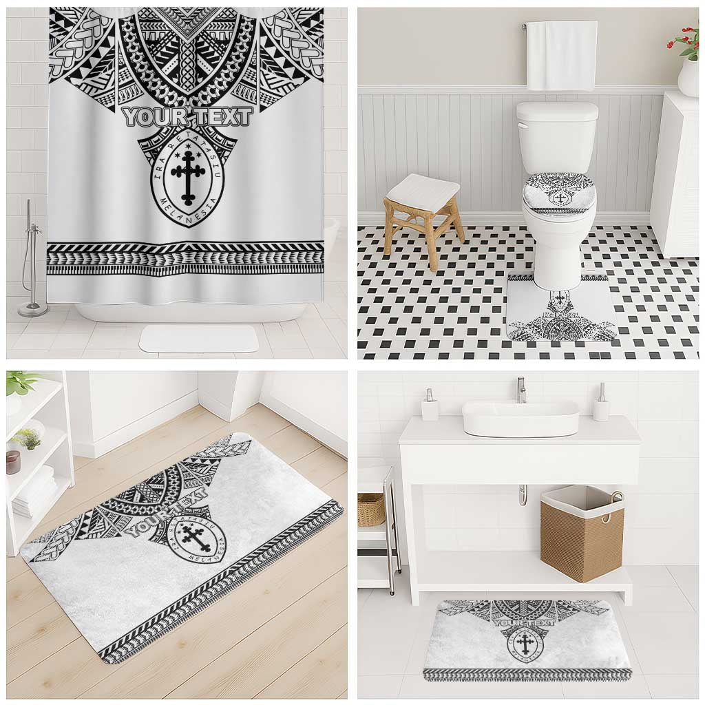 Personalised Melanesian Brotherhood Bathroom Set With Tribal Pattern LT05 - Polynesian Pride