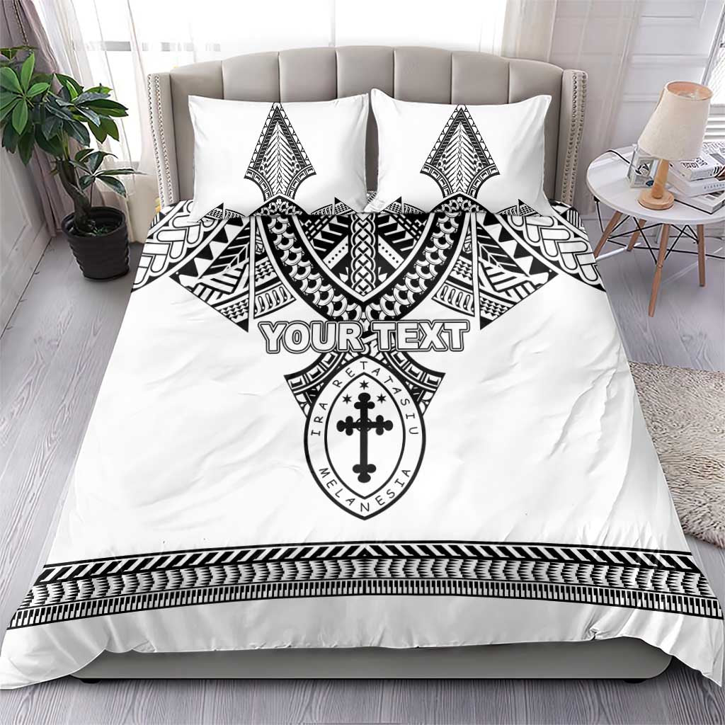 Personalised Melanesian Brotherhood Bedding Set With Tribal Pattern LT05 - Polynesian Pride